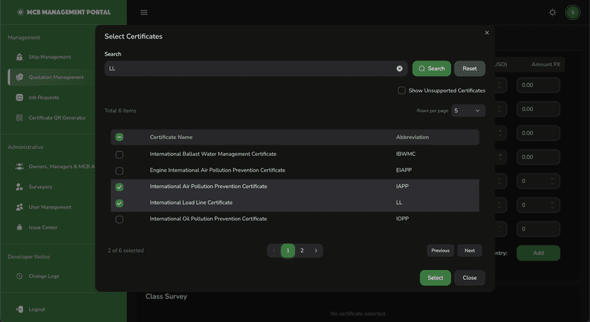 project screenshot