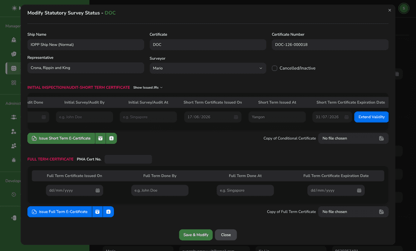 project screenshot